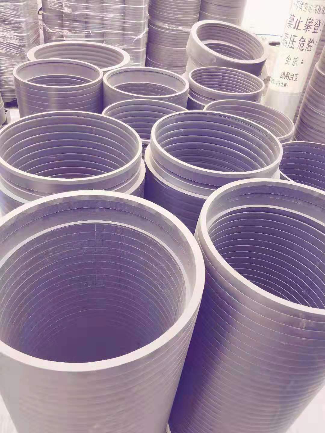雙密封自鎖式承插接口HDPE復(fù)合實壁排水管